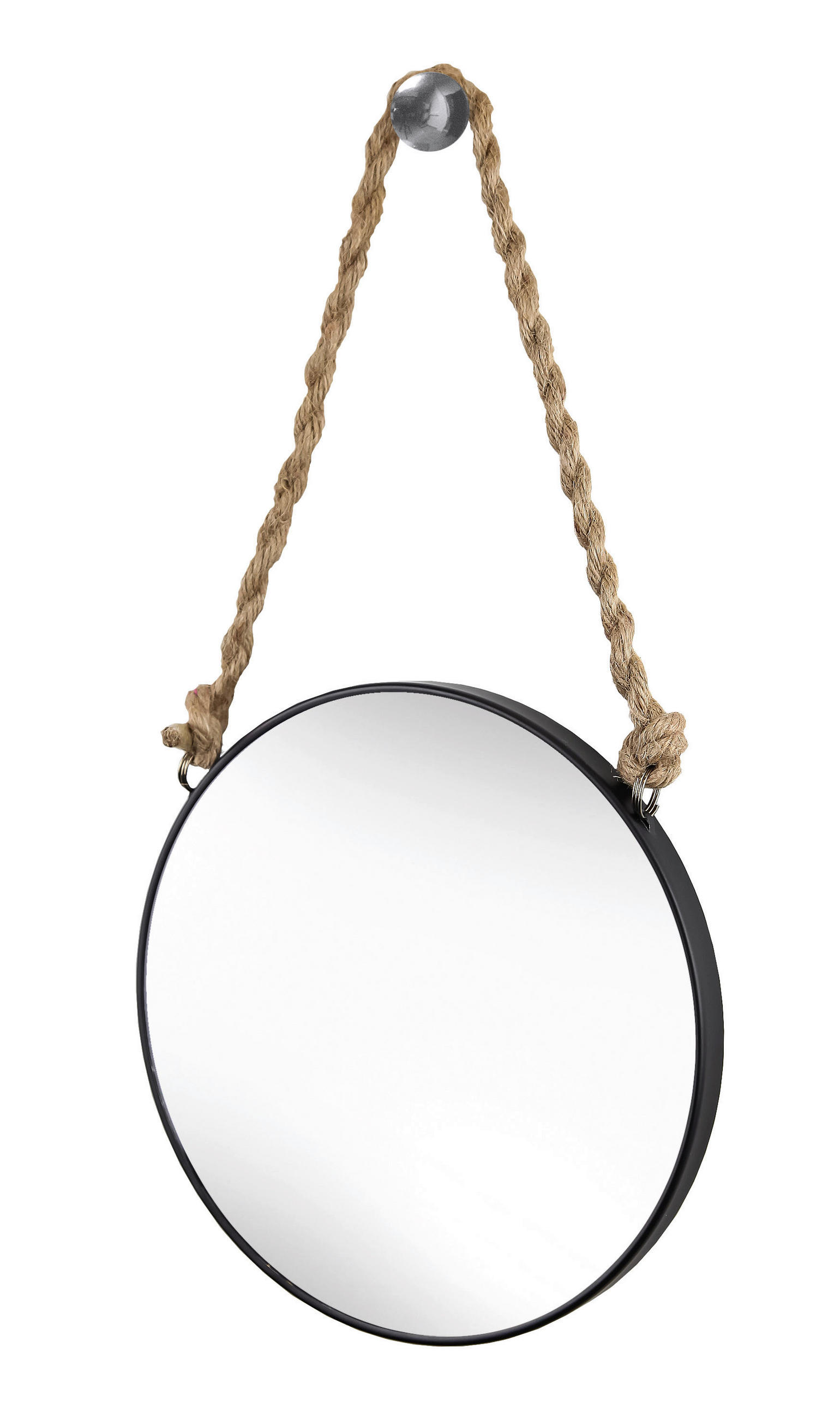 DEKOSPIEGEL  - Schwarz, Basics, Metall (39,5/2/23cm) - Kleine Wolke