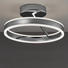 LED-DECKENLEUCHTE - Chromfarben, Design, Kunststoff/Metall (40/18cm) - AMBIENTE
