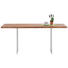 ESSTISCH Astnuss massiv rechteckig Nussbaumfarben - Nussbaumfarben, Design, Holz/Metall (180/100/77cm) - MUSTERRING