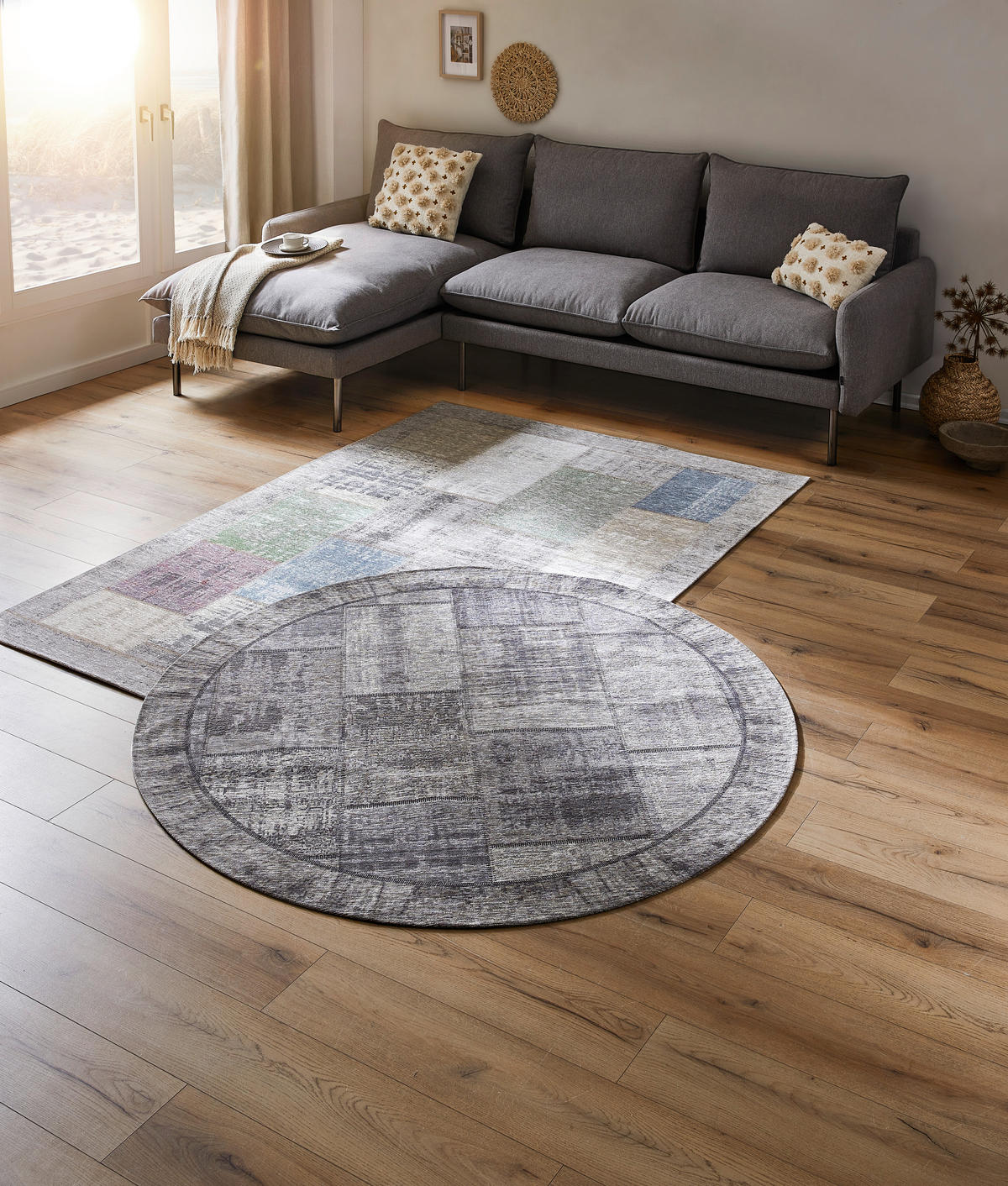 FLACHWEBETEPPICH 155/230 cm Multicolor rechteckig  - Multicolor, Trend, Textil (155/230cm) - Novel