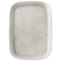 PLATTE - Grau, Design, Keramik (33,3/24,5/3,1cm) - Thomas