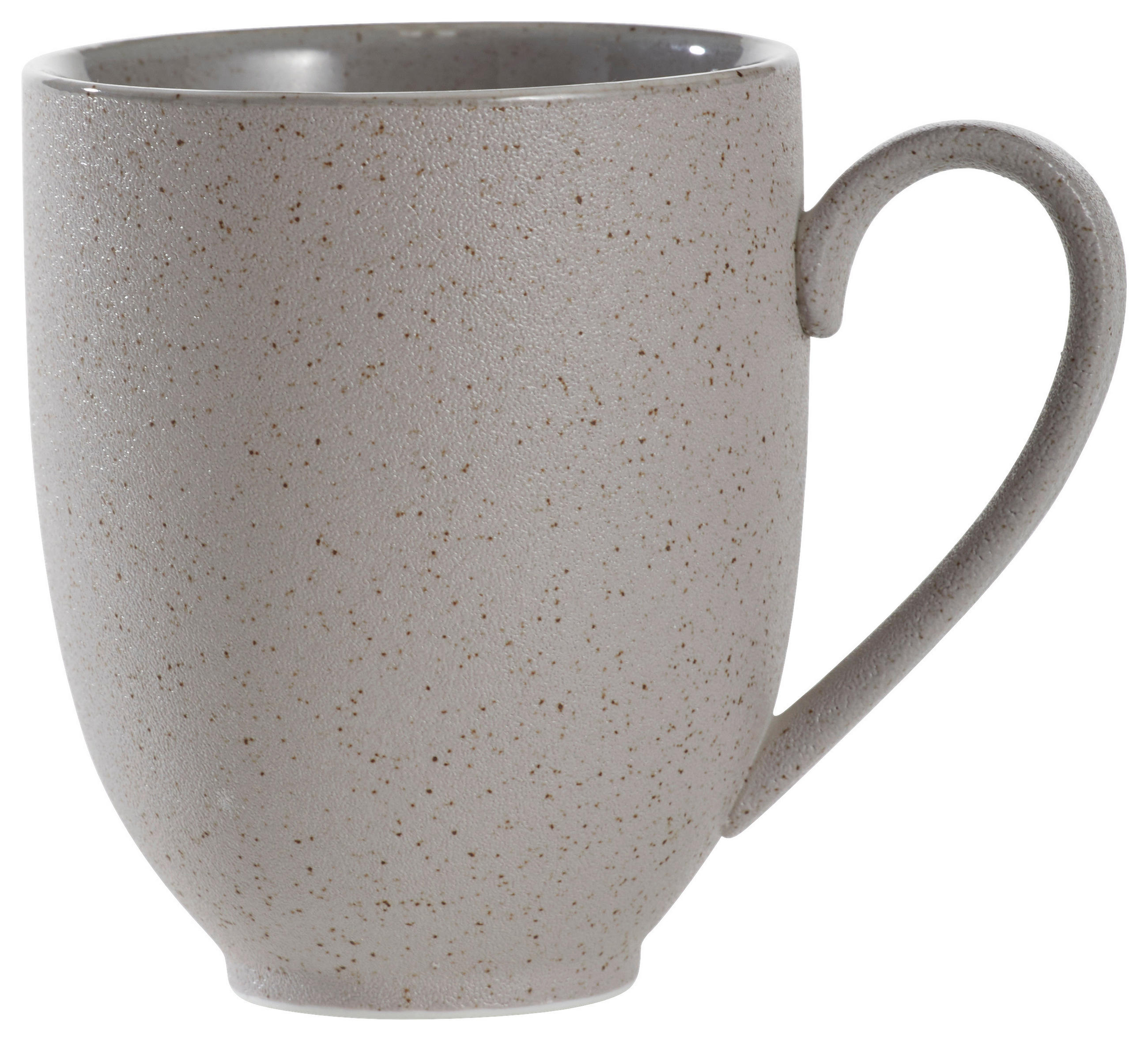 HRNEK NA KÁVU porcelán keramika  - šedohnědá, Design, keramika (400ml) - Novel
