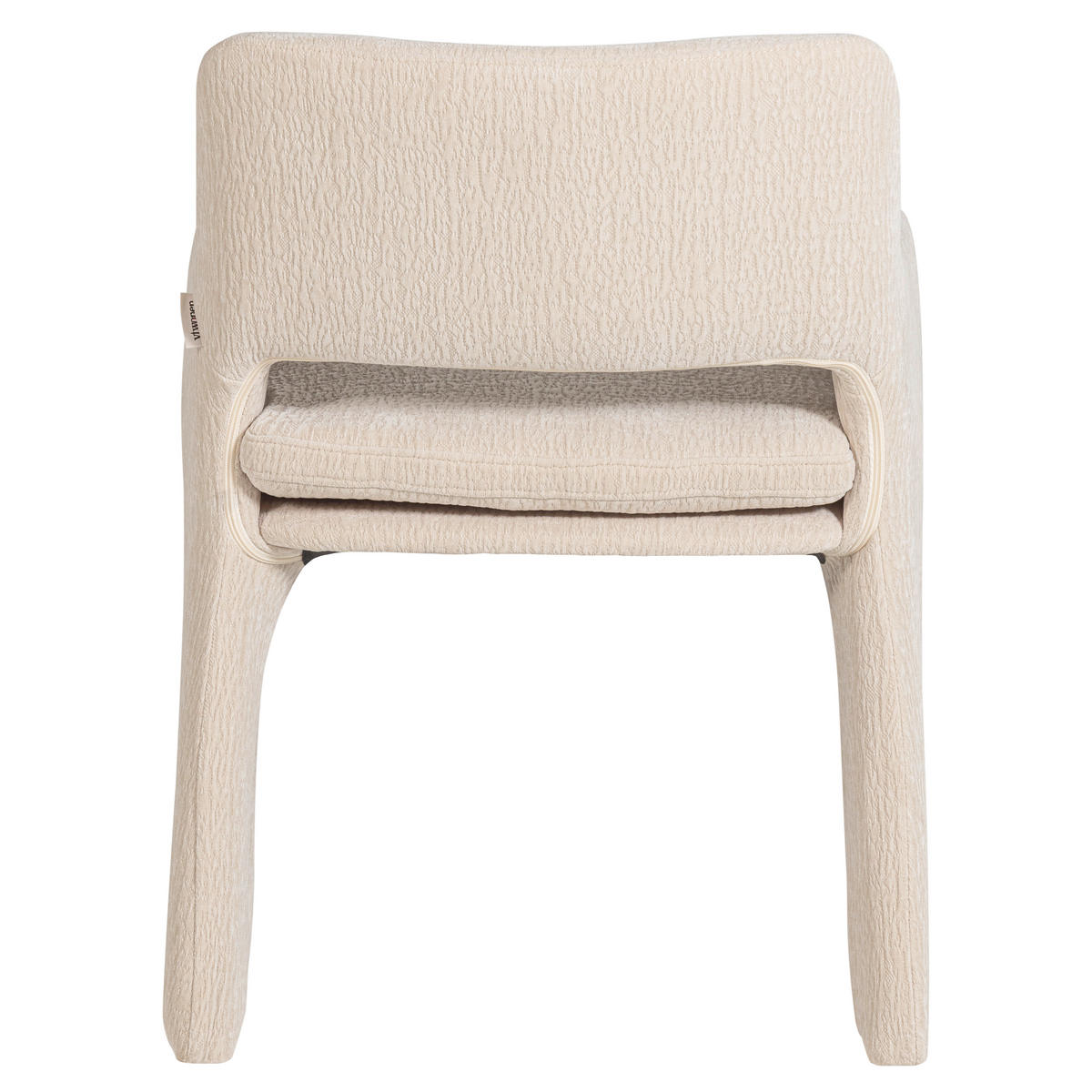 ARMLEHNSTUHL   Chenille  Sandfarben  - Sandfarben, MODERN, Textil (57/78/56cm) - Livetastic