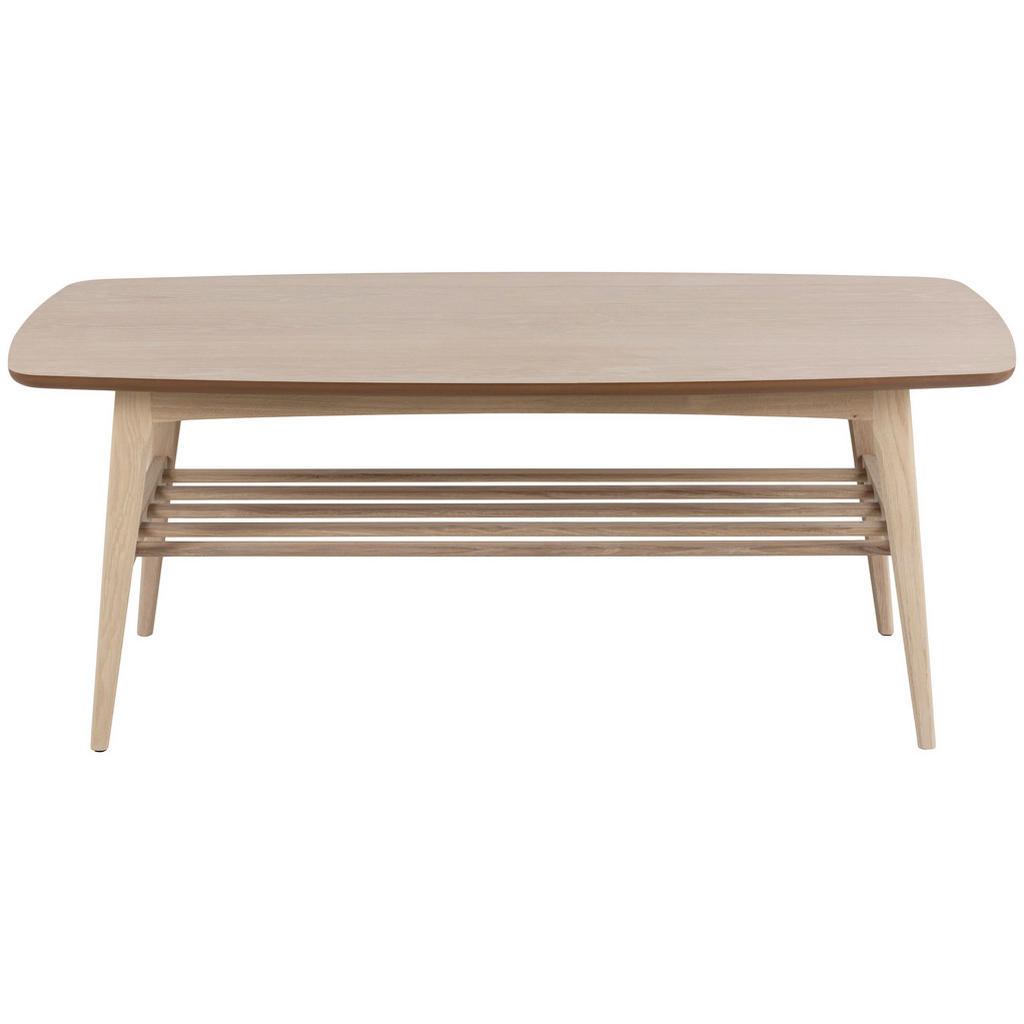 Thumbnail - Livetastic Couchtisch, Eiche, Holz, Holzwerkstoff, Eiche, furniert,massiv, rechteckig, konisch, 120x47x60 cm, Wohnzimmer...