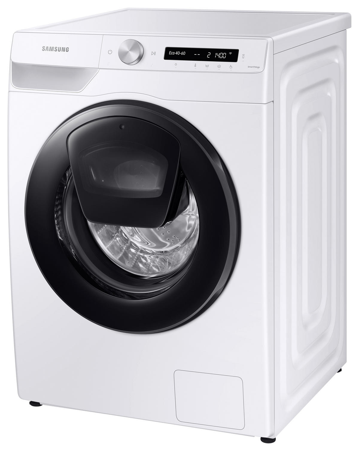 WASCHMASCHINE WW81T554AAW/S2  - Weiß, Basics, Glas/Kunststoff (60/85/55cm) - Samsung