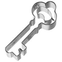 KEKSAUSSTECHFORM - Silberfarben, Basics, Metall (8/3,2/2,5cm) - Birkmann