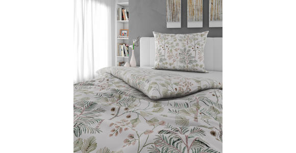 BETTWÄSCHE Satin 140/200 cm  - Beige, Trend, Textil (140/200cm) - Novel