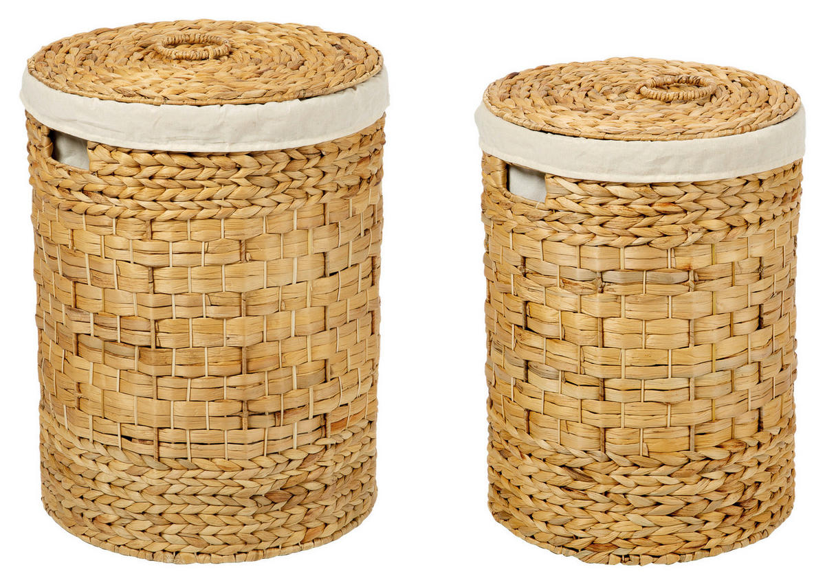 WÄSCHEKORB - Naturfarben, Basics, Naturmaterialien/Kunststoff (42/55/42cm)
