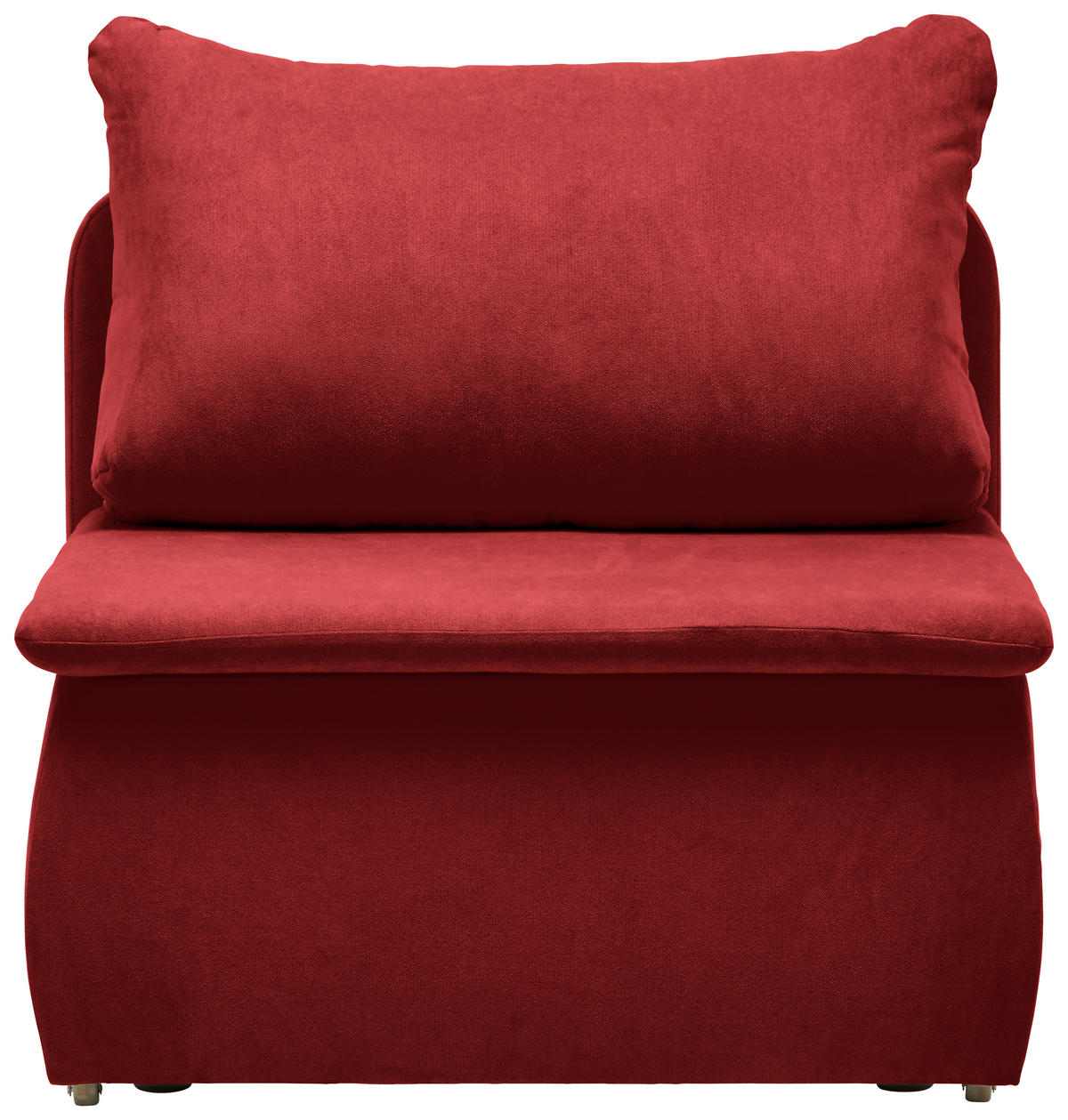 SCHLAFSESSEL  mit Jacquard Rot  - Rot/Schwarz, KONVENTIONELL, Kunststoff/Textil (87/95/87cm) - Livetastic