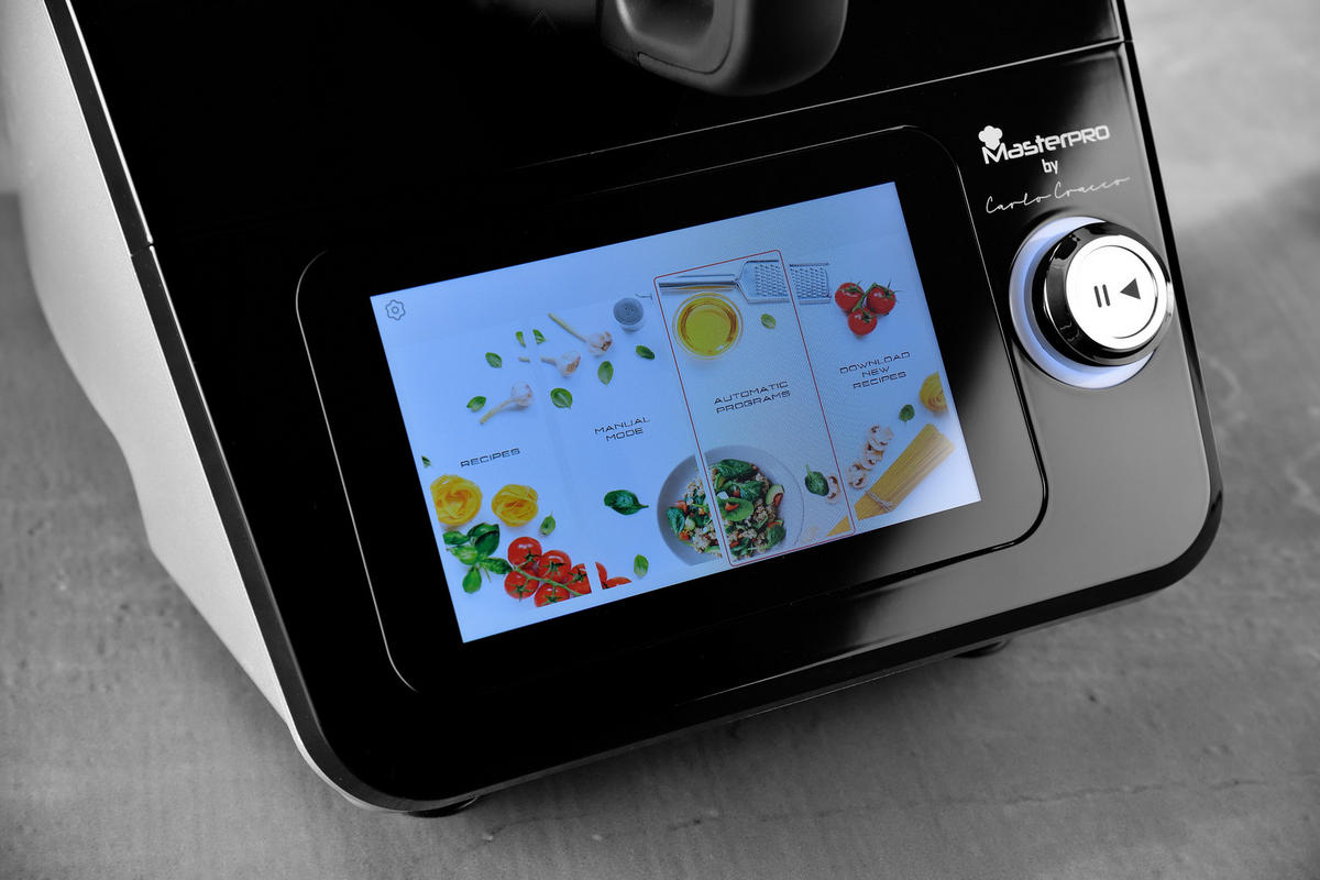 MULTICOOKER BY CARLO CRACCO  - Silberfarben/Schwarz, Trend, Metall (33.8/57/47.7cm)