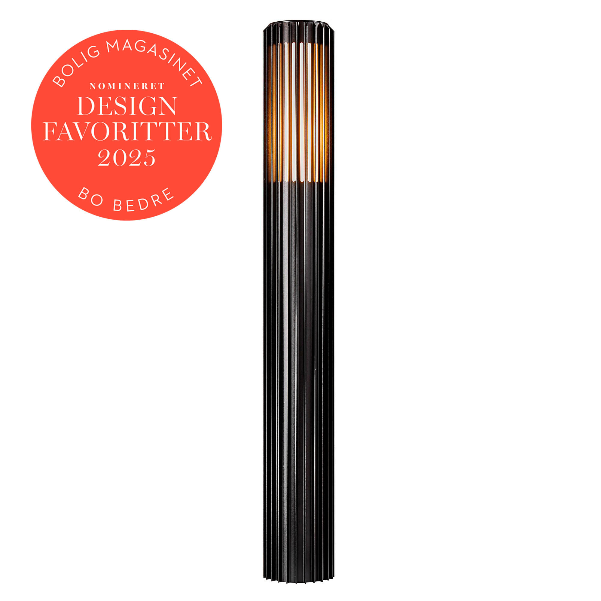 WEGELEUCHTE 12,4/95,4 cm  - Schwarz, Design, Metall (12,4/95,4cm) - Nordlux