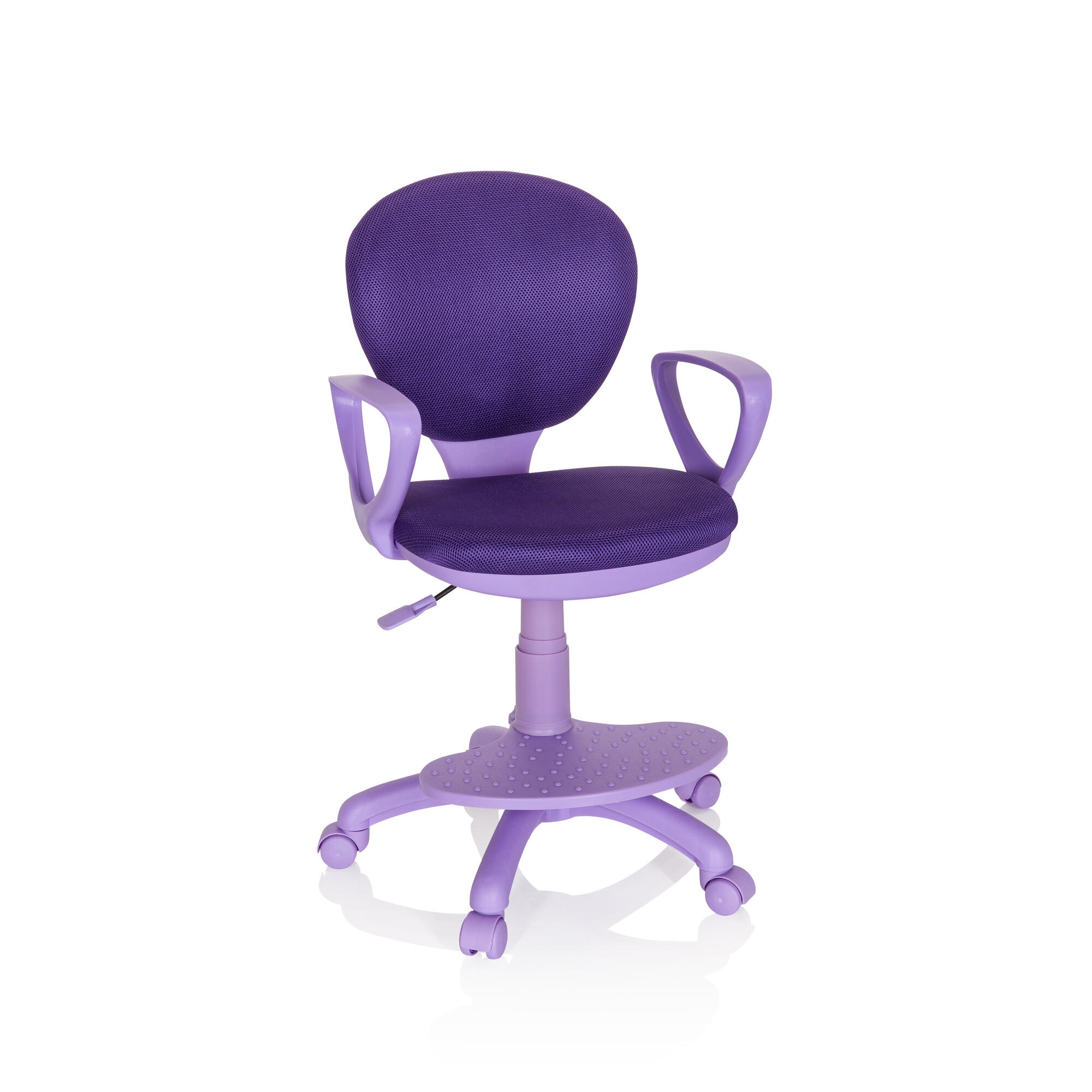 SNURRSTOL FÖR UNGDOMAR  i lila  - lila, Basics, plast (53/83-95/51cm) - MID.YOU