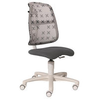 IFJÚSÁGI FORGÓSZÉK - fehér/szürke, Trend, műanyag/textil (58/84-94/73cm) - Paidi