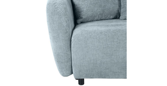 SCHLAFSOFA Flachgewebe Blau  - Blau/Schwarz, KONVENTIONELL, Kunststoff/Textil (250/74/108cm) - Carryhome