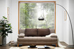 SCHLAFSOFA Webstoff Creme  - Creme/Naturfarben, KONVENTIONELL, Holz/Textil (195/90/90cm) - Cantus