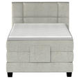 BOXSPRINGBETT 100/200 cm  in  - Schwarz, KONVENTIONELL, Holz/Kunststoff (100/200cm) - Esposa
