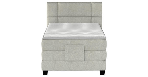 BOXSPRINGBETT 100/200 cm in - Schwarz, KONVENTIONELL, Holz/Kunststoff (100/200cm) - Esposa