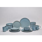 KOMBISERVICE Marbella 20-teilig  - Blau, Trend, Keramik - Novel
