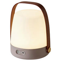 KOODUU TISCHLEUCHTE LITE-UP 20,3/26,2/20,3 cm   - Braun, Design (20,3/26,2/20,3cm)