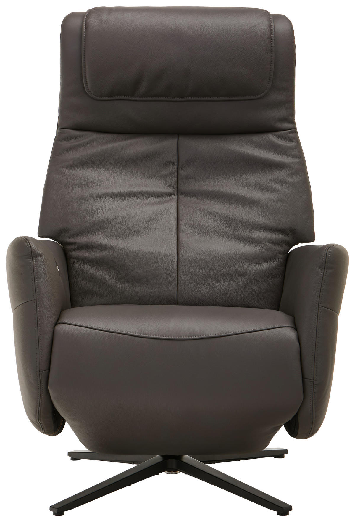 MASÁŽNÍ KŘESLO, kov, textil, kůže, černá, tmavě šedá - černá/tmavě šedá, Design, kov/textil (77/113/86cm) - Xora