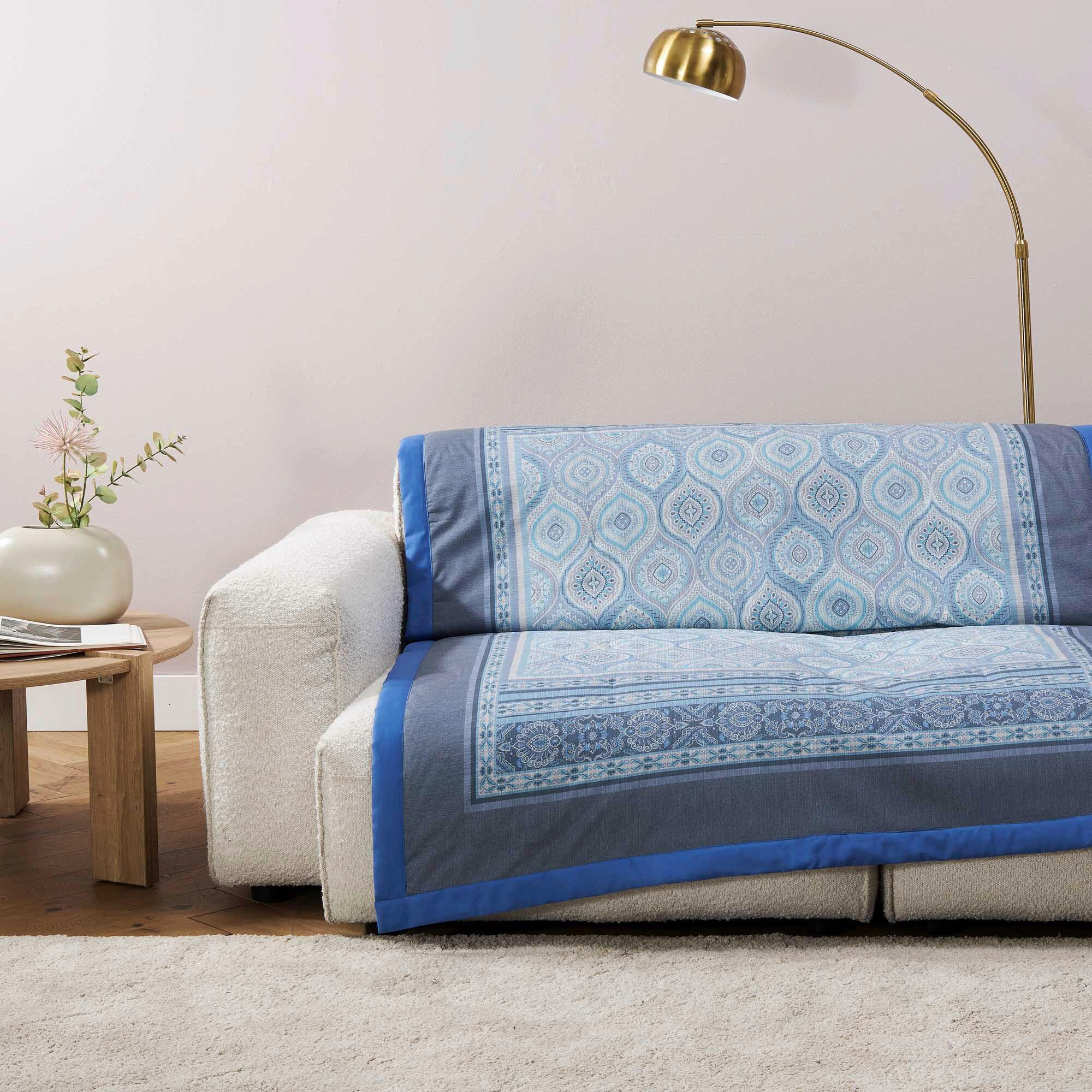 DEKA 135/190 cm  HANBURY  - svijetlo plava, Konvencionalno, tekstil (135/190cm) - Bassetti