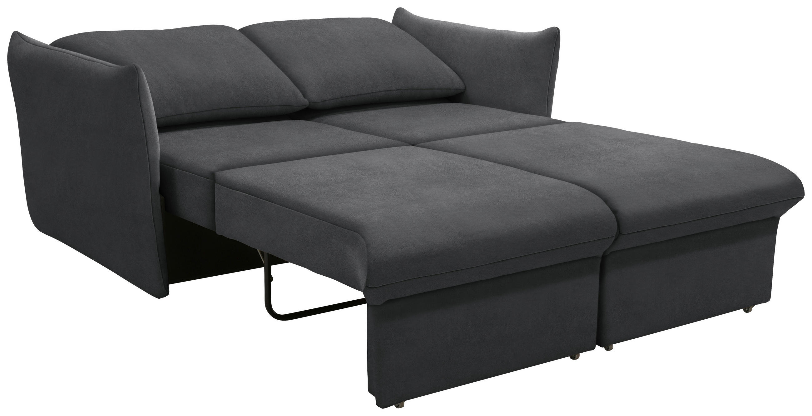 2-SITZER-SOFA Mikrofaser Dunkelgrau  - Dunkelgrau, Design, Textil (180/100/97cm) - LOOKS by W.Joop