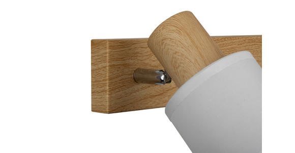 WANDLEUCHTE - Weiß, Trend, Textil/Metall (81/11,5/12,5cm) - Novel