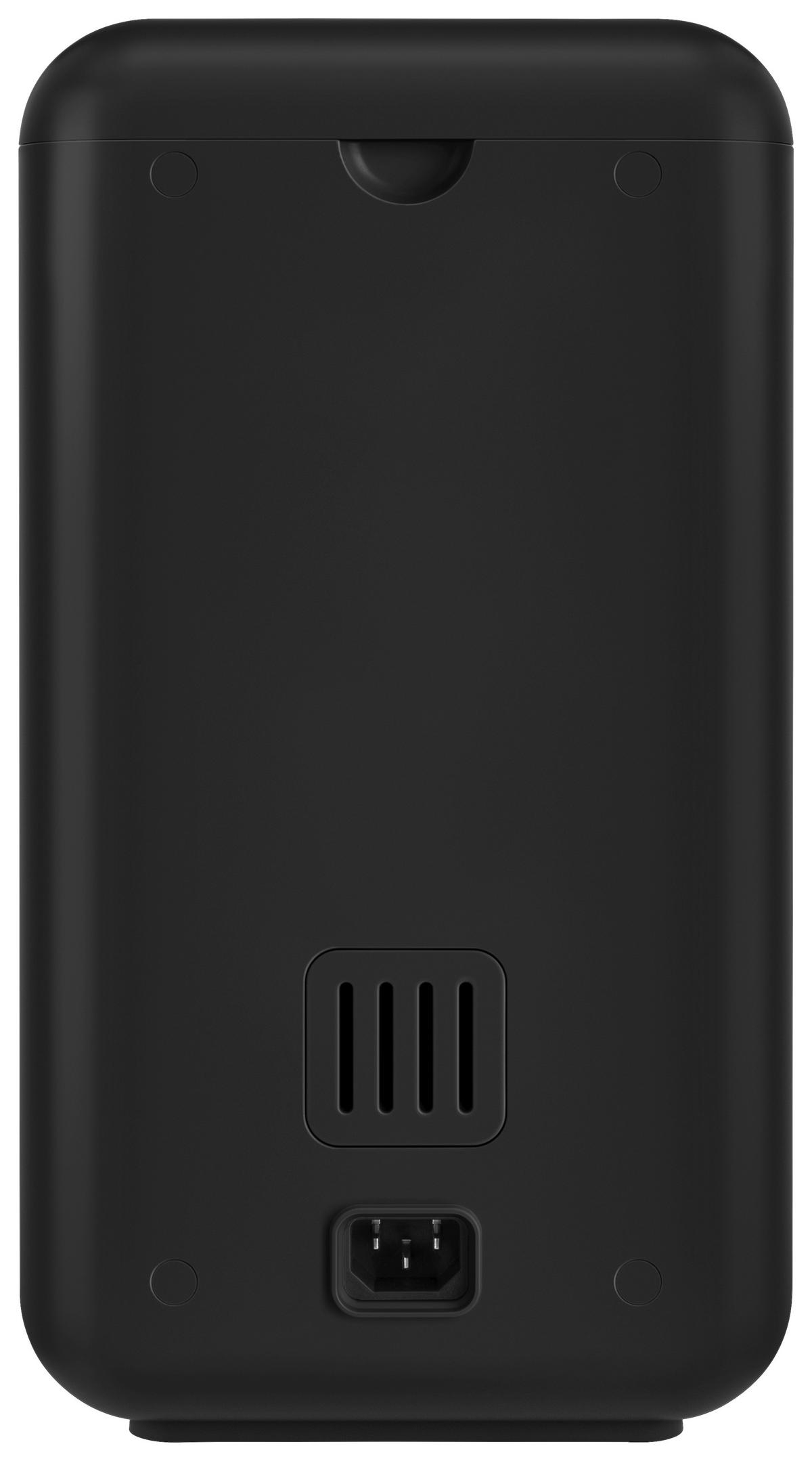 KAFFEEVOLLAUTOMAT 50'S STYLE  - Edelstahlfarben/Schwarz, Basics, Kunststoff/Metall (18/33,6/43,3cm) - SMEG