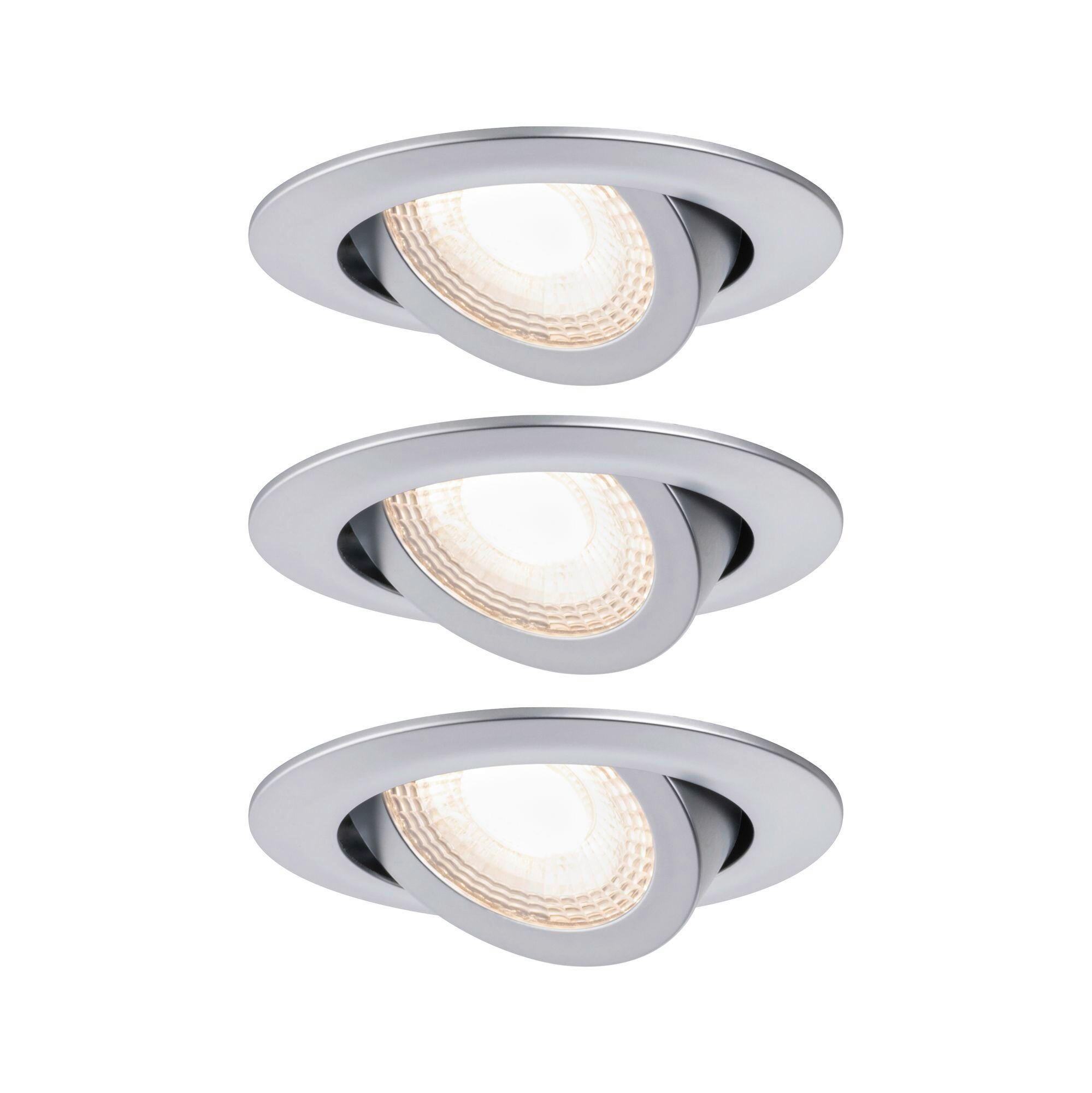 LED-EINBAUSPOT SET 8,2/8,2/2,0 cm  - Design (8,2/8,2/2,0cm) - Paulmann