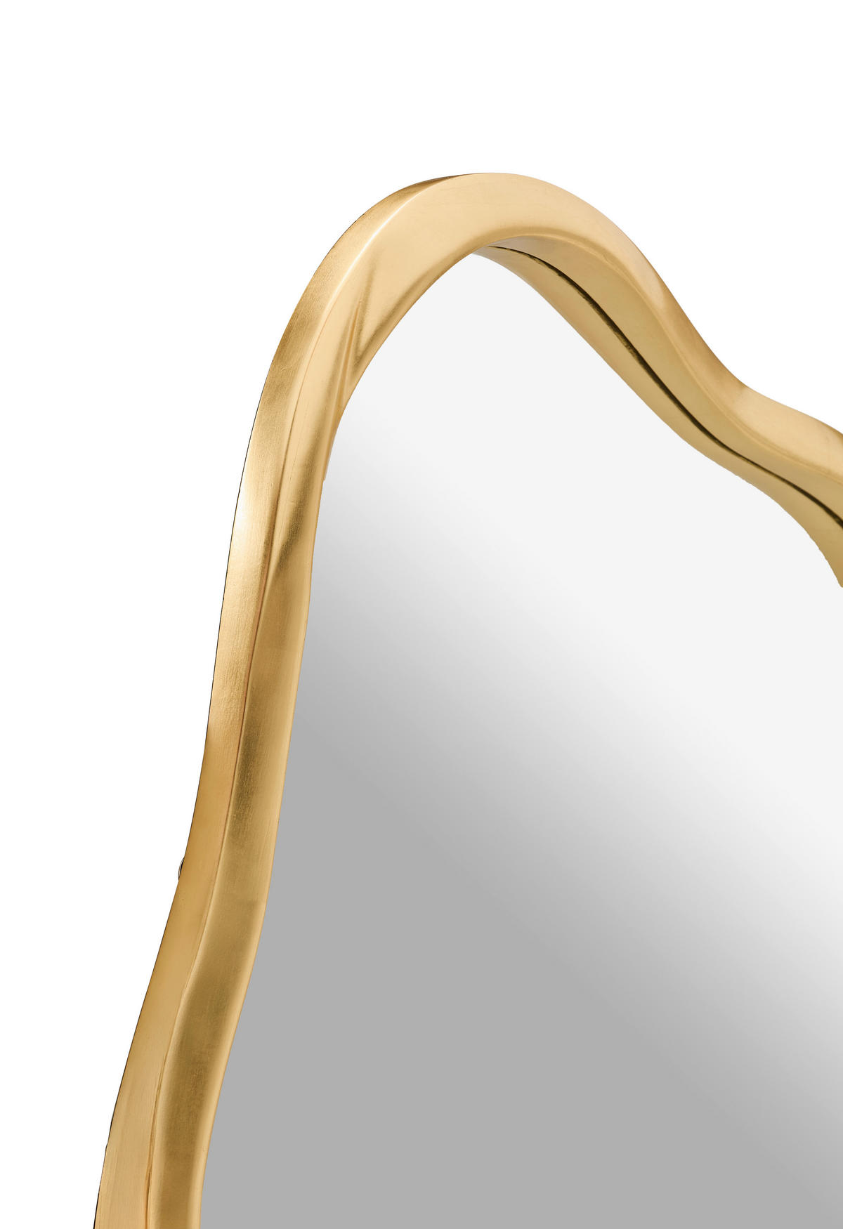 WANDSPIEGEL 59,5/100/4 cm  - Goldfarben, Design, Glas/Holzwerkstoff (59,5/100/4cm) - Novel