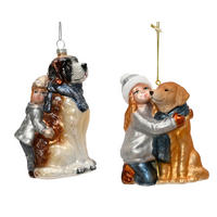 CHRISTBAUMKUGEL  - Multicolor, LIFESTYLE, Glas (10.1/6.7/15.4cm)