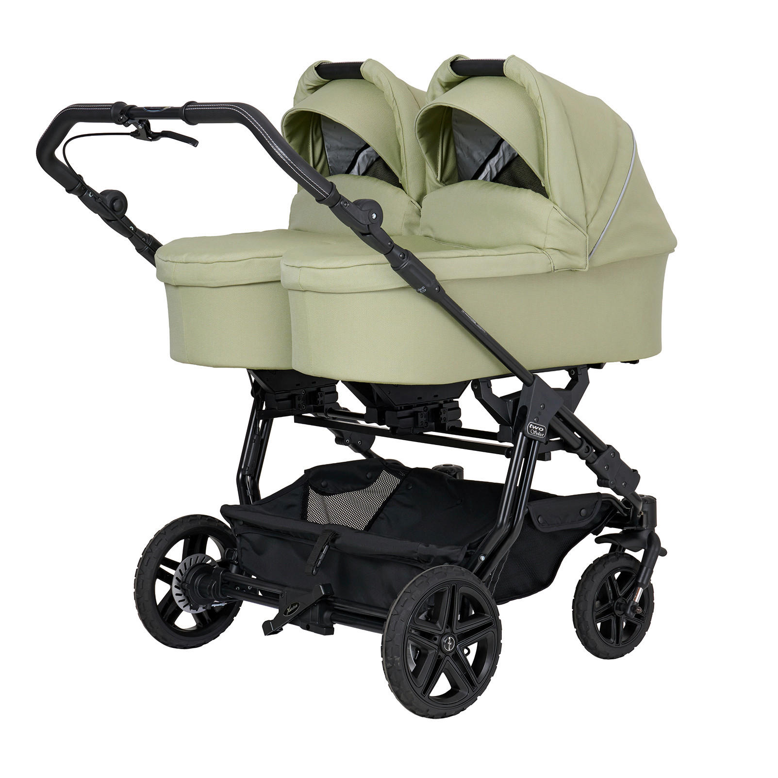 FALTTRAGETASCHE Two Select Outdoor  - Weiß/Hellgrün, Basics, Textil (79/32/22cm) - Hartan