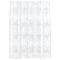 DUSCHDRAPERI 180/200 cm  - vit, Design, textil (180/200cm)