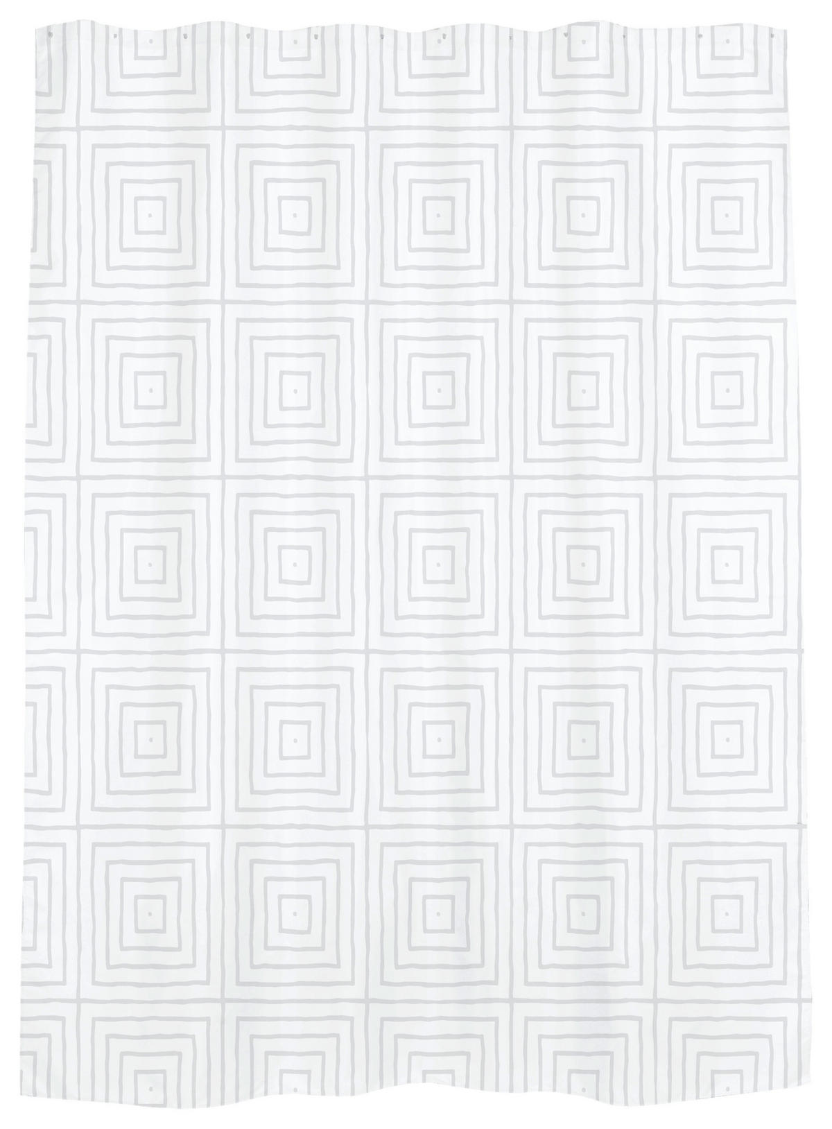 DUSCHDRAPERI 180/200 cm  - vit, Design, textil (180/200cm)