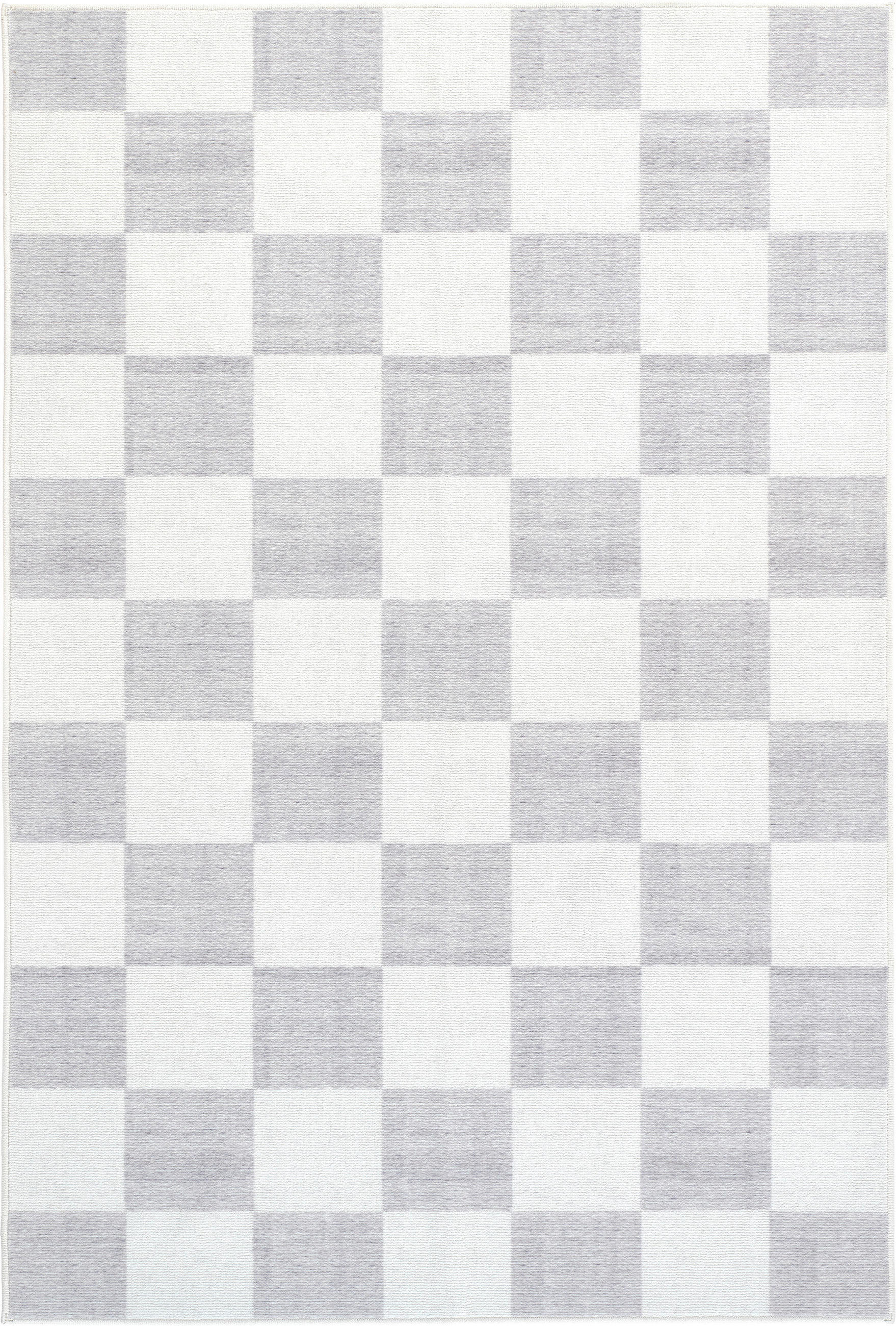 TUFTTEPPICH 130/190 cm MESIO JACK, waschbar Hellgrau, Grauweiß rechteckig  - Hellgrau/Grauweiß, Design, Kunststoff/Textil (130/190cm) - Lindorug