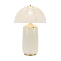 LED-TISCHLEUCHTE Alora Mood 69,9/45,7 cm  - Goldfarben/Creme, Design, Textil/Metall (69,9/45,7cm) - Elstead Lighting