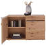 KOMMODE 128/82/51,7 cm - Eichefarben/Weiß, Natur, Glas/Holz (128/82/51,7cm) - Voglauer KOMMODE 128/82/51,7 cm - Eichefarben/Weiß, Natur, Glas/Holz (128/82/51,7cm) - Voglauer