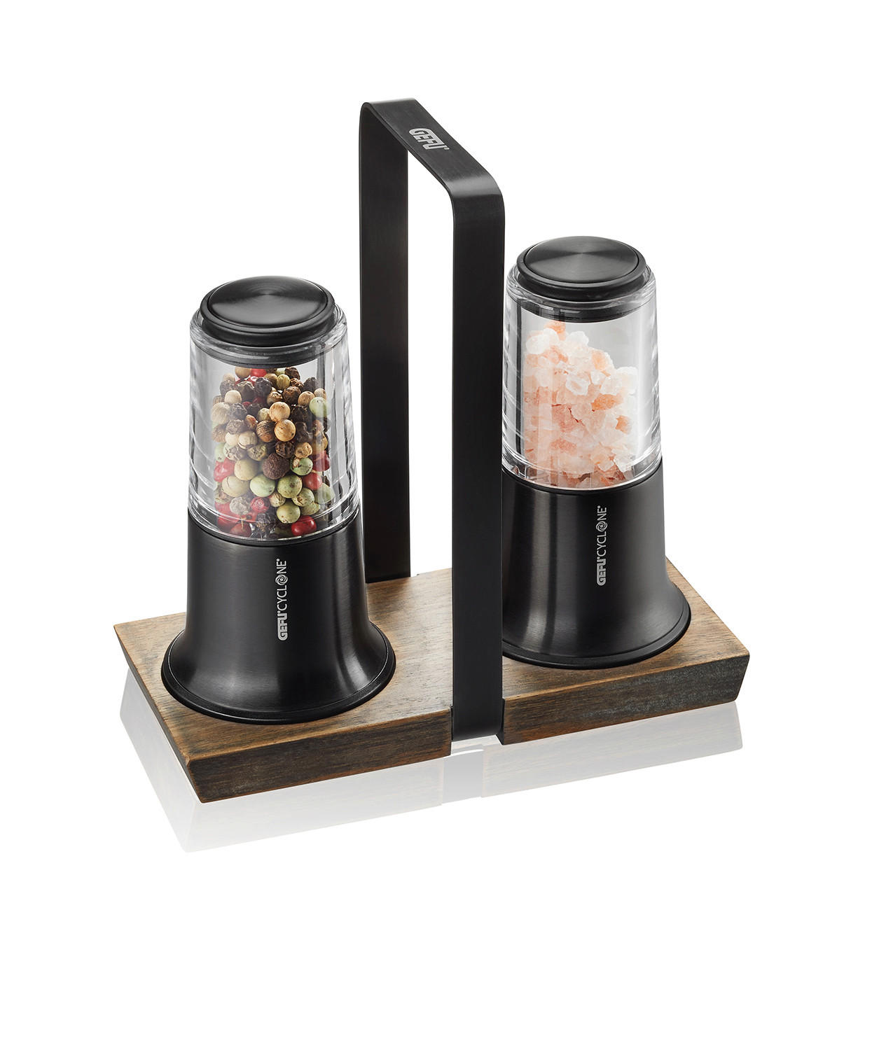 SALZ- UND PFEFFERMÜHLE X-PLOSION  - Design, Holz/Keramik (6,8/14,5/14,5cm) - Gefu