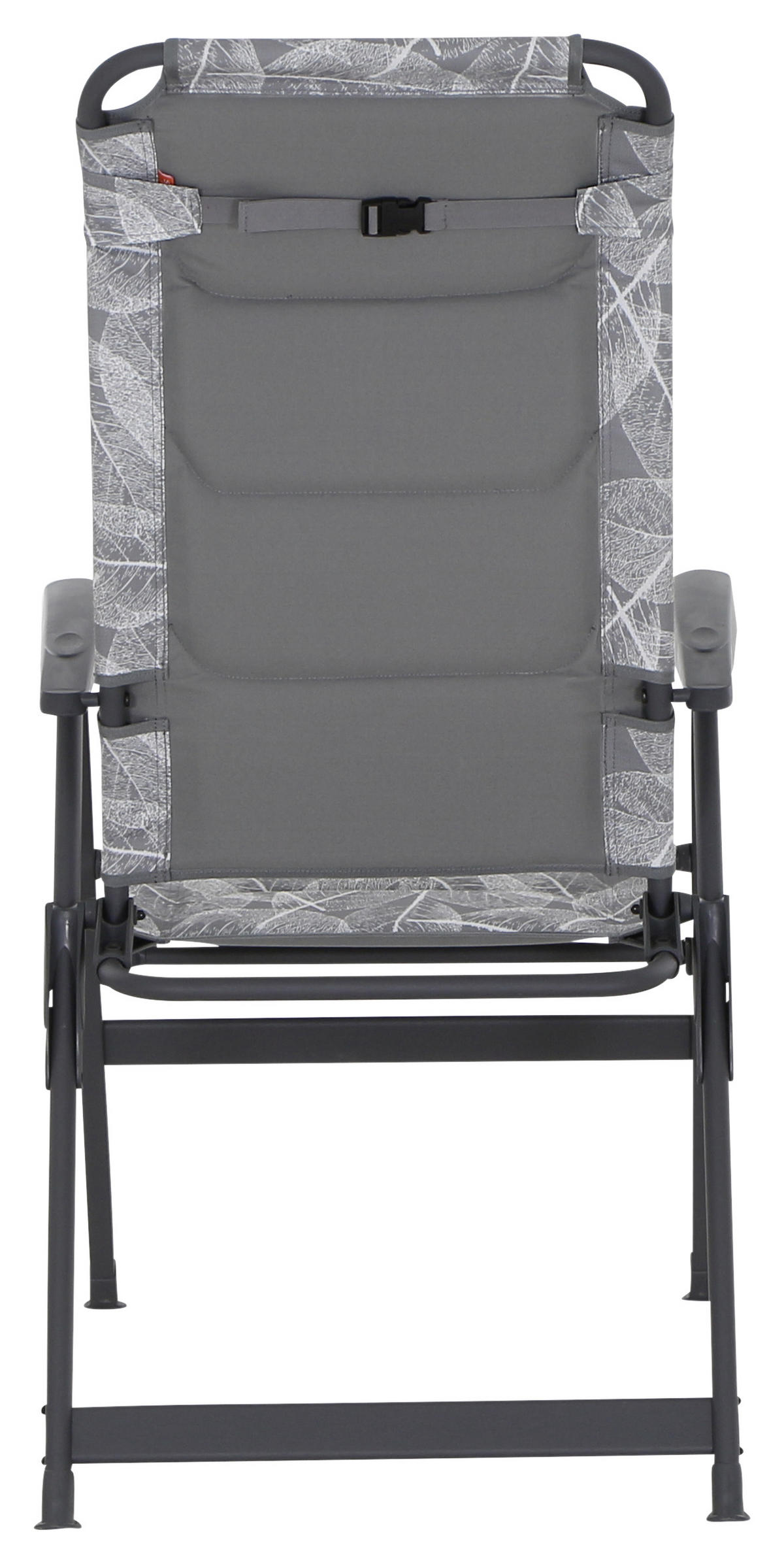 CAMPINGSESSEL - Anthrazit/Grau, KONVENTIONELL, Textil/Metall (61/121/68cm) - Siena Garden