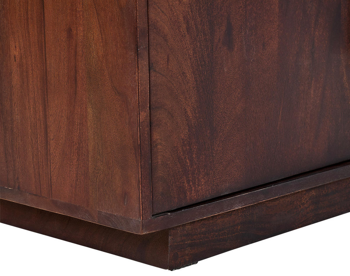 KOMMODE  in 80/76/40 cm  - Walnussfarben, LIFESTYLE, Holz (80/76/40cm) - Livetastic