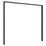 PASSEPARTOUTRAHMEN 228/208/12 cm   - Graphitfarben, Design, Holzwerkstoff (228/208/12cm) - Carryhome