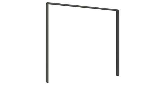 PASSEPARTOUTRAHMEN 228/208/12 cm   - Graphitfarben, Design, Holzwerkstoff (228/208/12cm) - Carryhome