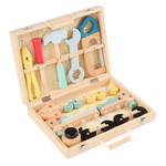 KINDER-WERKZEUGKOFFER  - Multicolor, Basics, Holz/Holzwerkstoff (31,5/23,5/5,9cm) - My Baby Lou