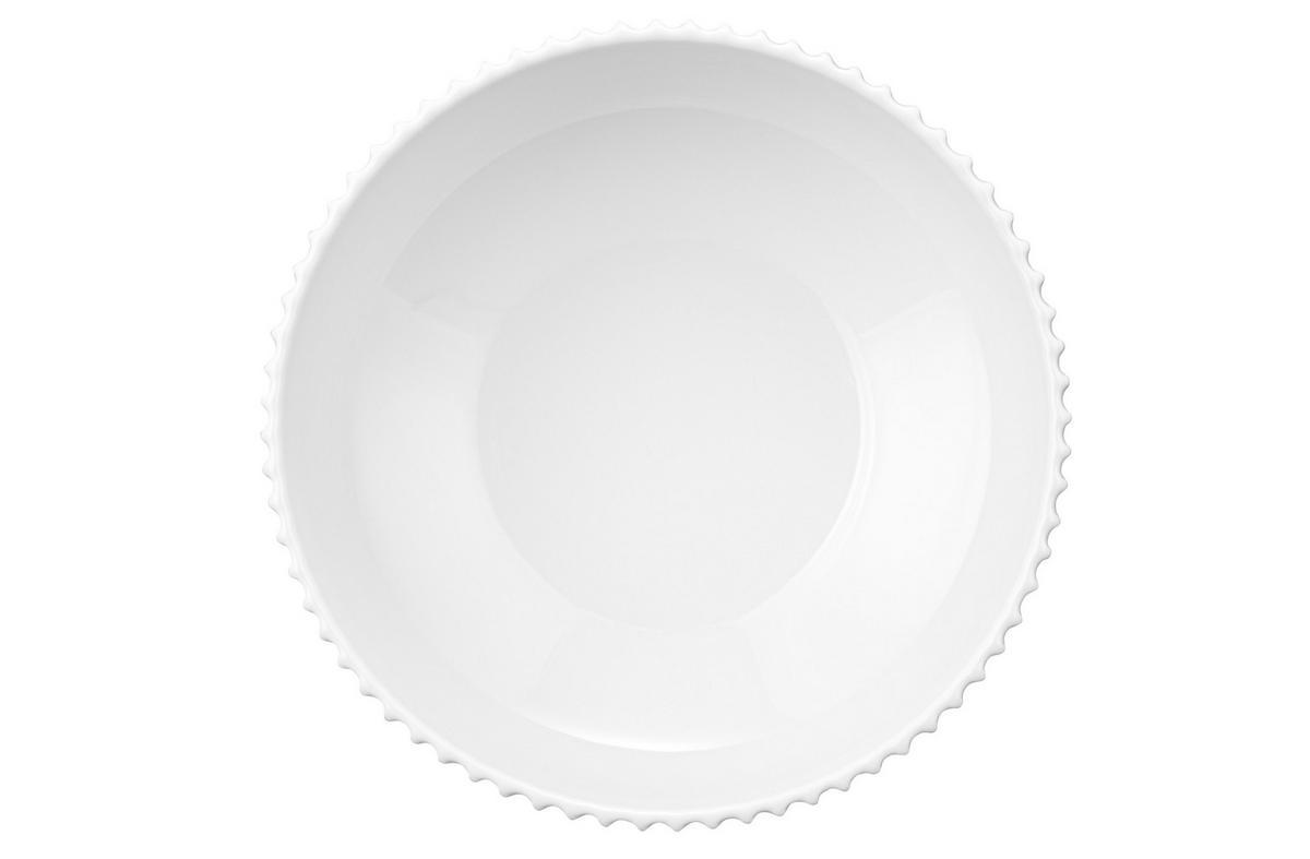 SCHÜSSEL Sento Home Relief 20 cm   - Weiß, KONVENTIONELL, Keramik (20cm) - Seltmann Weiden