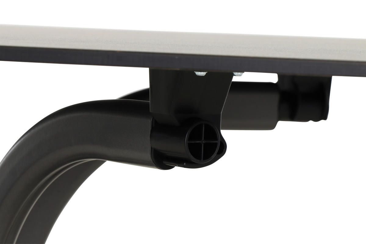 GARTENGARNITUR 5-teilig Stahl 5-teilig  - Anthrazit/Gelb, Basics, Kunststoff/Metall (80/81/80cm) - Siena Garden