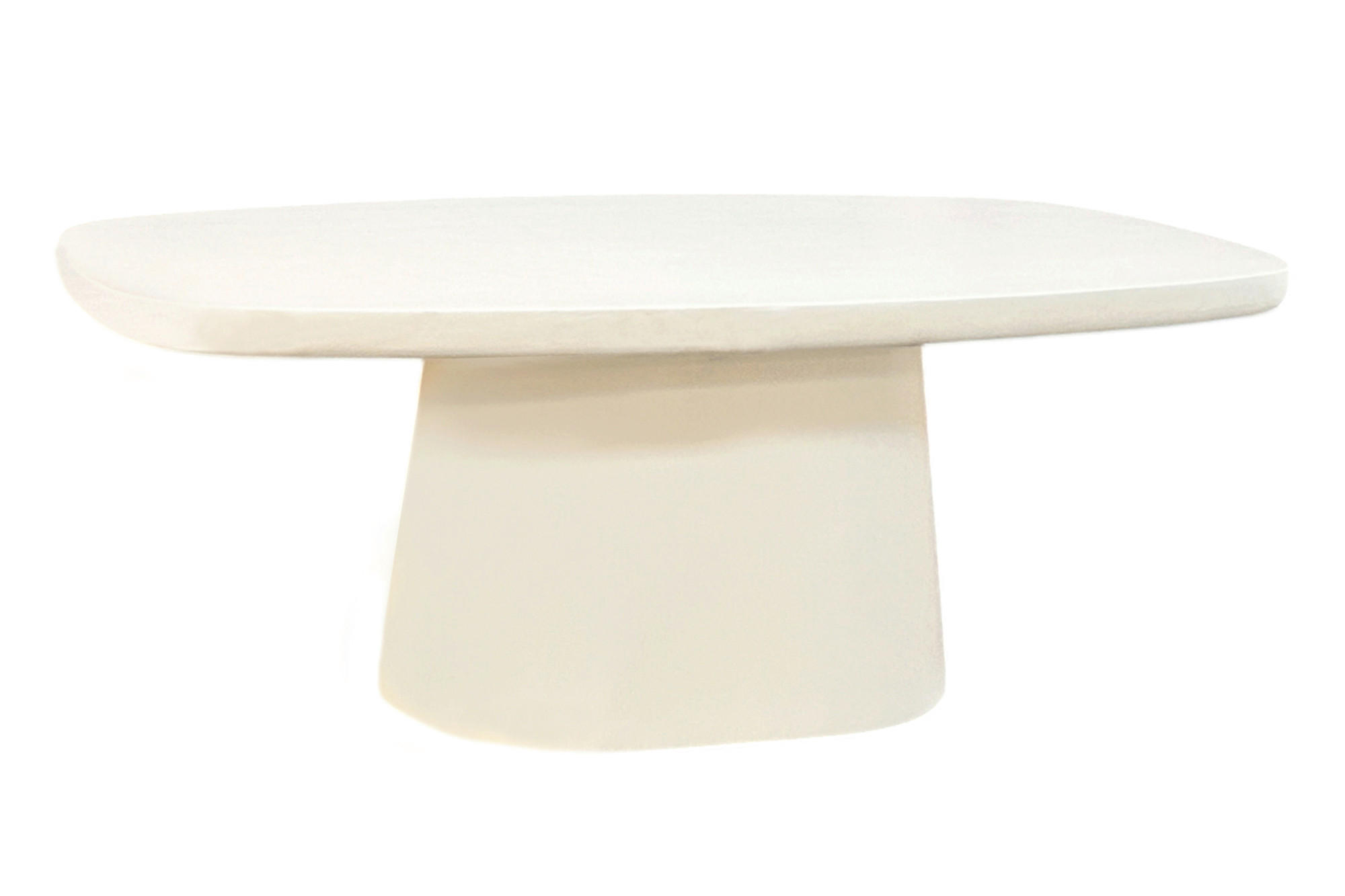 COUCHTISCH in Stein, Holzwerkstoff 122/70/46 cm  - Weiß, Design, Holzwerkstoff/Stein (122/70/46cm) - MID.YOU