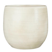 KVĚTINÁČ keramika, 31/31/32 cm - bílá, Basics, keramika (31/31/32cm)