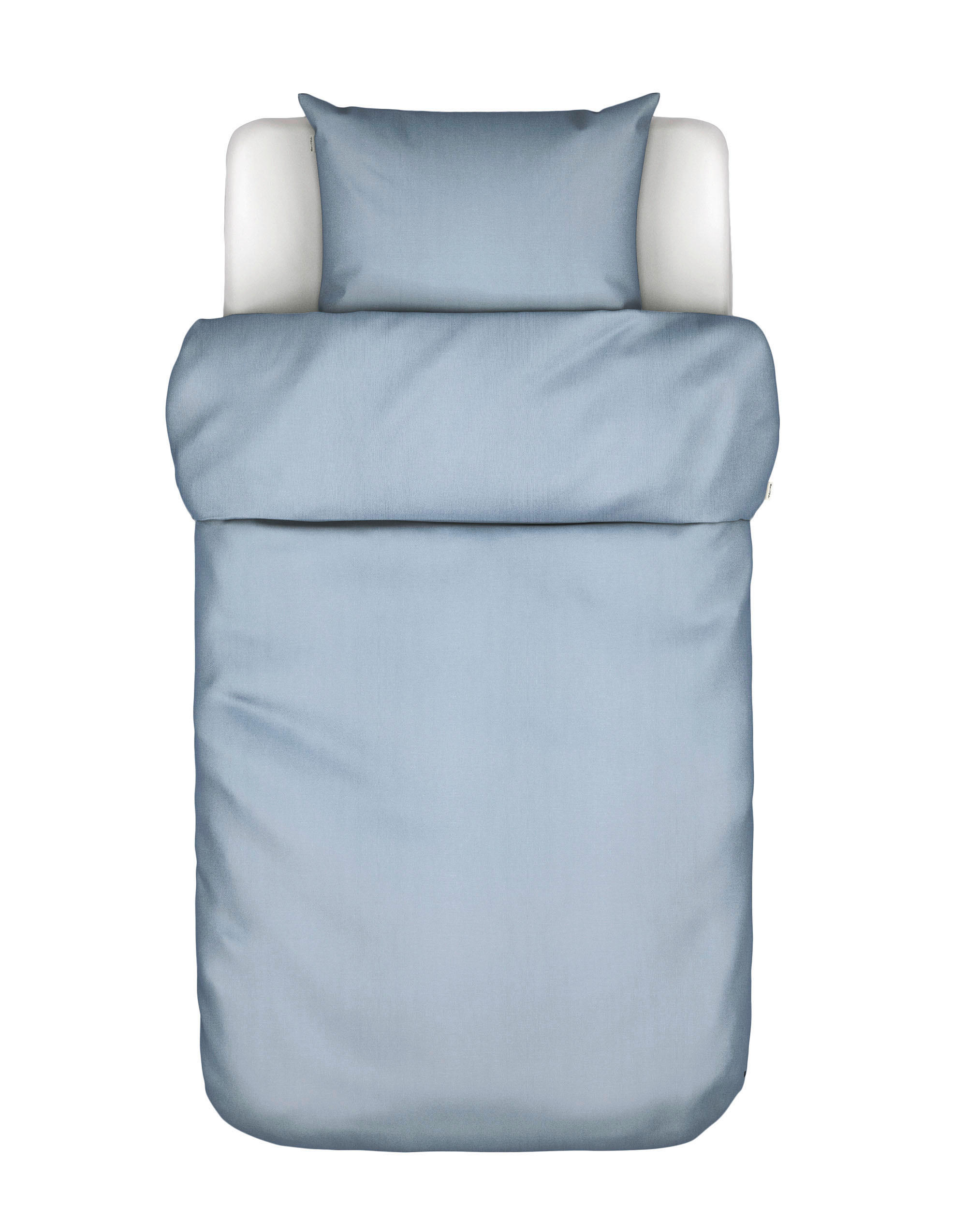 BETTWÄSCHE 2-teilig VALKA Flachgewebe 155/220 cm  - Hellblau, Basics, Textil (155/220cm) - Marc O'Polo