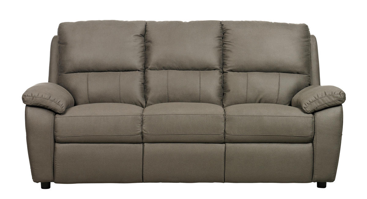 Sitzgarnitur inkl. Funktionen Flachgewebe Braun  - Braun, KONVENTIONELL, Kunststoff/Textil (198/149/94/95/99cm) - Xora
