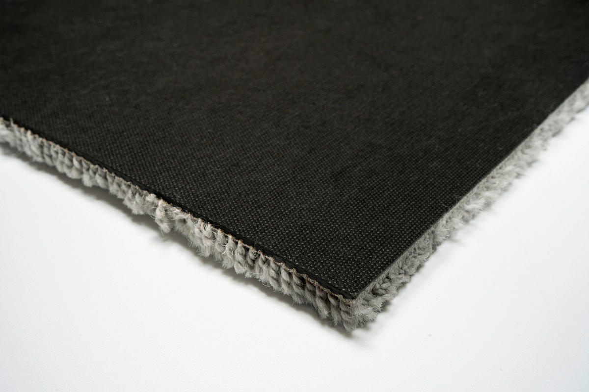 TEPPICHFLIESE 50/50 cm  in Grau  - Grau, Basics, Textil (50/50cm)